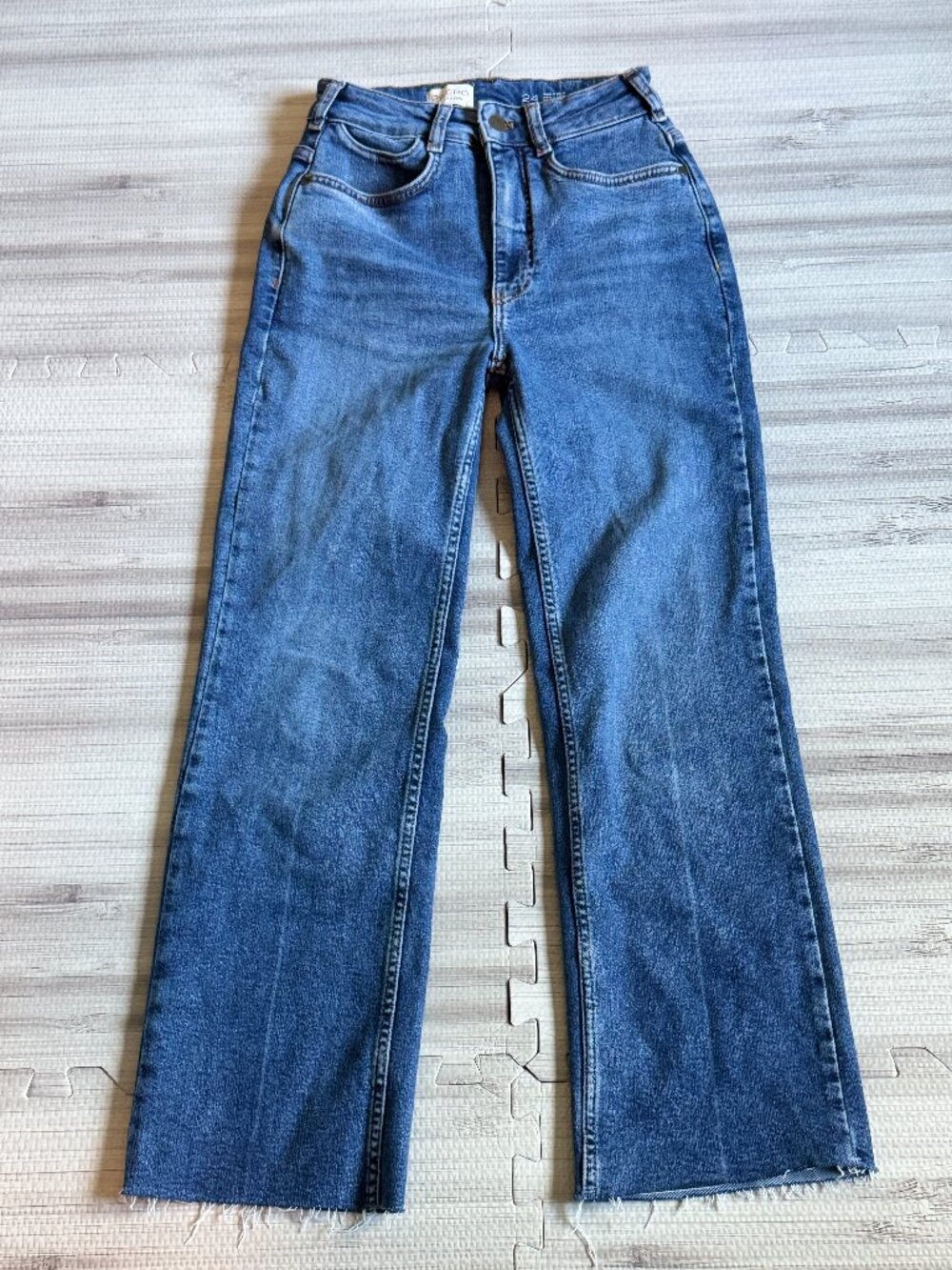 Anthropologie Pilcro Women's High Rise Straight Leg Jeans